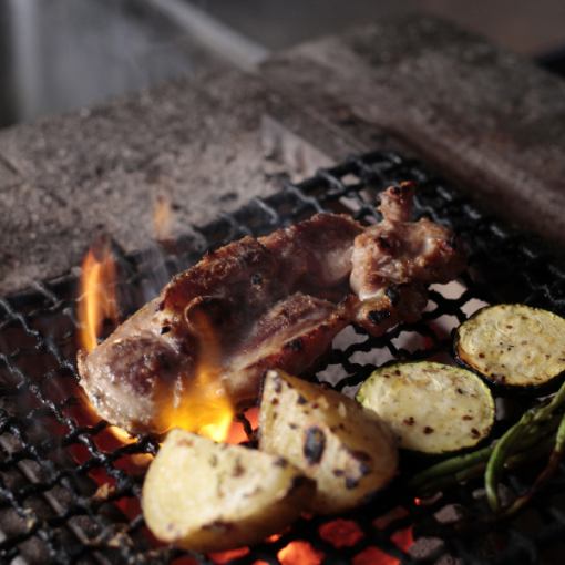 【炭焼きバル堪能スペシャルコース♪6000円】150分飲み放題付きコース