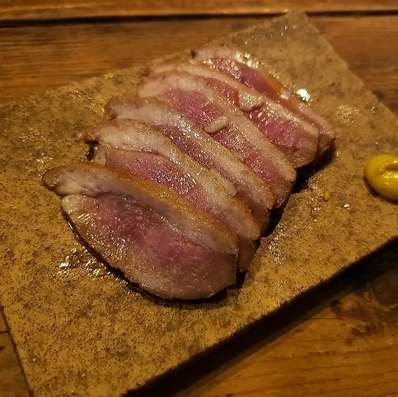 合鴨のしょうゆ漬け