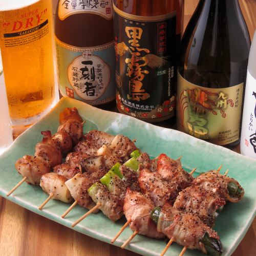 备长炭烤串！