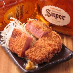 自製厚切火腿排