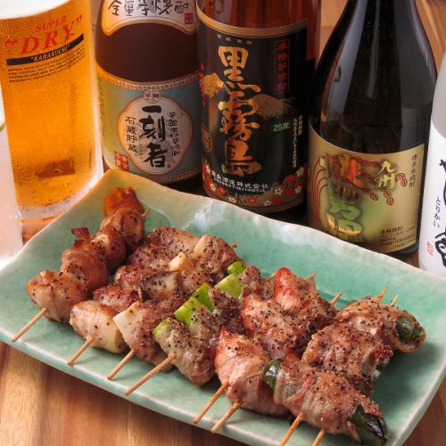 だから美味い！備長炭で焼き上げる焼き鳥