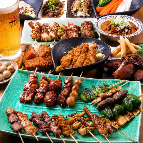【飲み放題付きコース】自慢のやきとり、焼きとんを手軽に楽しめるコース準備中！
