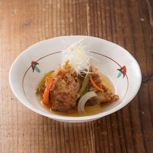 【白めしに合う】あつあつ鰹の土佐揚げ南蛮