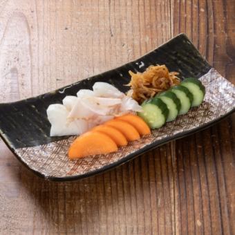 【白めしに合う】自家製ぬか漬け盛り合わせ