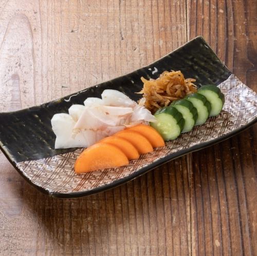 【白めしに合う】自家製ぬか漬け盛り合わせ