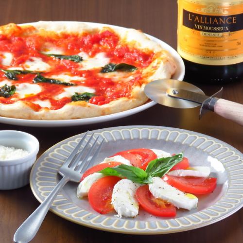 【自家製ソース使用】絶品マルゲリータピザ