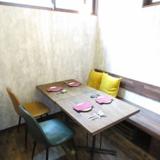 [Private room for 5 people (table)] Perfect for girls-only gatherings and mom friendships ☆ * Private room reservations are only available by phone.Only the private room for lunch is a 90-minute two-part system (from 11:00 to 13:00).Preschool children can only use private rooms.