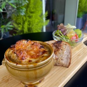 Awaji onion gratin soup set