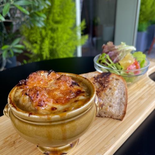 Awaji onion gratin soup set