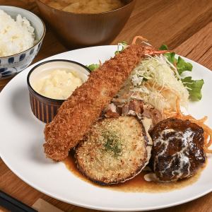 大人のお子様ランチ（味噌汁、ご飯付き）1980円
