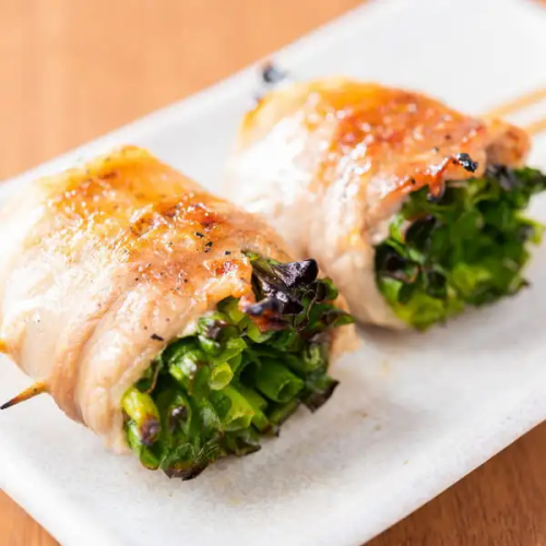 【女子に大人気！肉巻き野菜串】