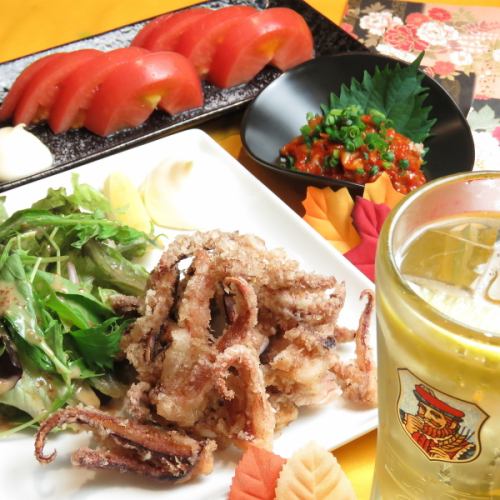 逸品料理の種類も豊富◎