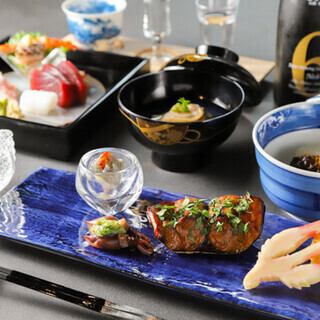 【イチオシ！】板さんのおまかせ7品◆匠の技が光る、四季折々の食材で彩る全7品