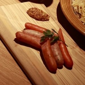 3種のウインナー