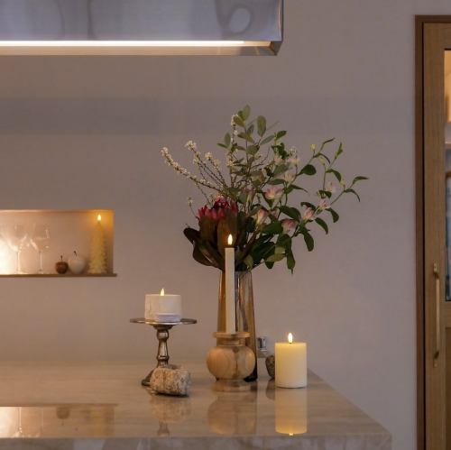 温かい空間で過ごす