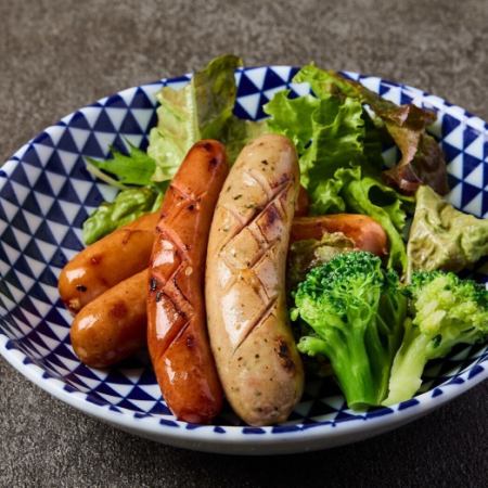 ソーセージ盛り合わせ