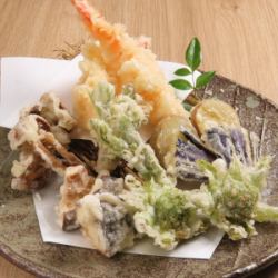 おまかせ天ぷら盛り合わせ