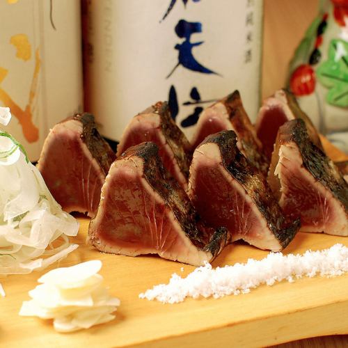 南三陸・石巻産 金華かつおの藁焼き