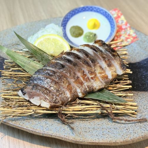 トロ〆サバの藁焼き