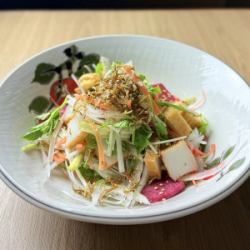 季節野菜のサラダ