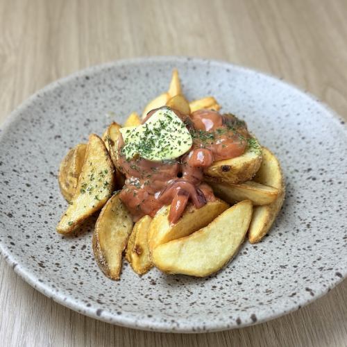 大自然のポテトフライ <塩辛バターのせ>