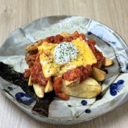 大自然のポテトフライ ＜トマトミートソース＞