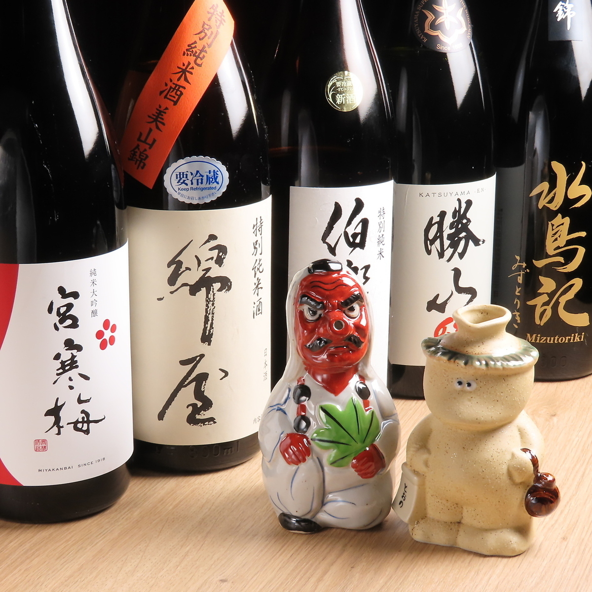 本格焼酎20種、地酒23種以上！ドリンクは100種以上と豊富に用意!