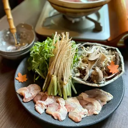 【冬季限定】本地食材套餐配世里火锅【含2小时畅饮 / 7,000日元】