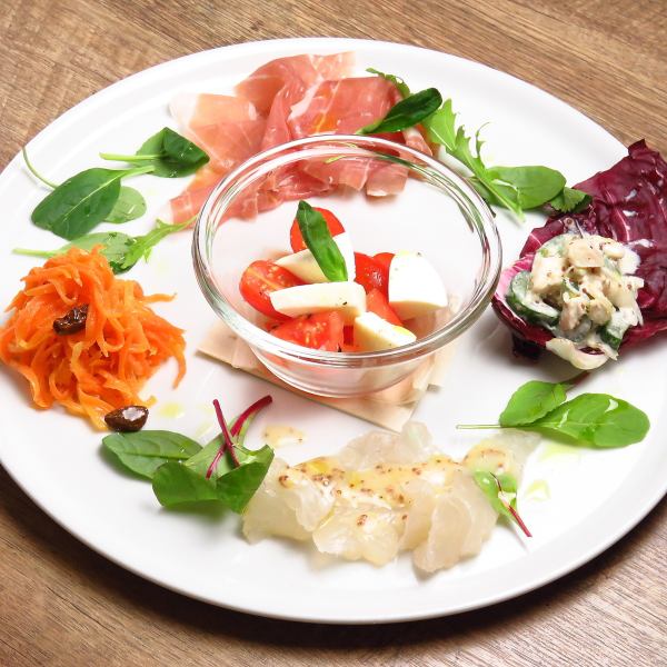 Omakase appetizer platter