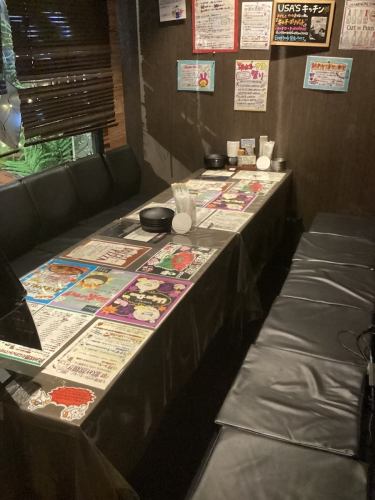 個室もあります