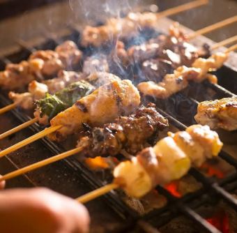 本日の串焼き盛り合わせ