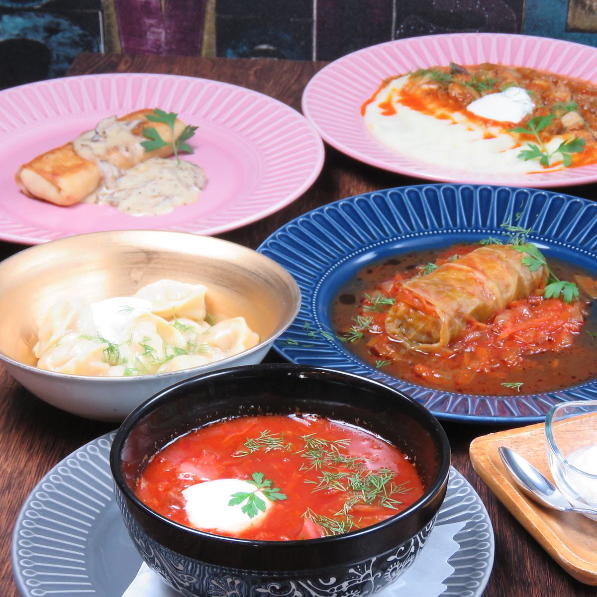 Savor authentic Ukrainian flavors in Minami Hatogaya! The friendly owner welcomes you♪