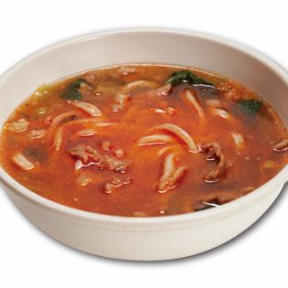 Yukgaejang soup/Yukgaejang udon/Yukgaejang soup/Half Yukgaejang soup