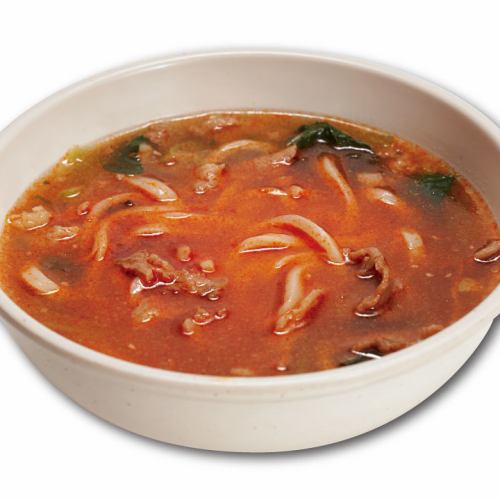 Yukgaejang soup/Yukgaejang udon/Yukgaejang soup/Half Yukgaejang soup