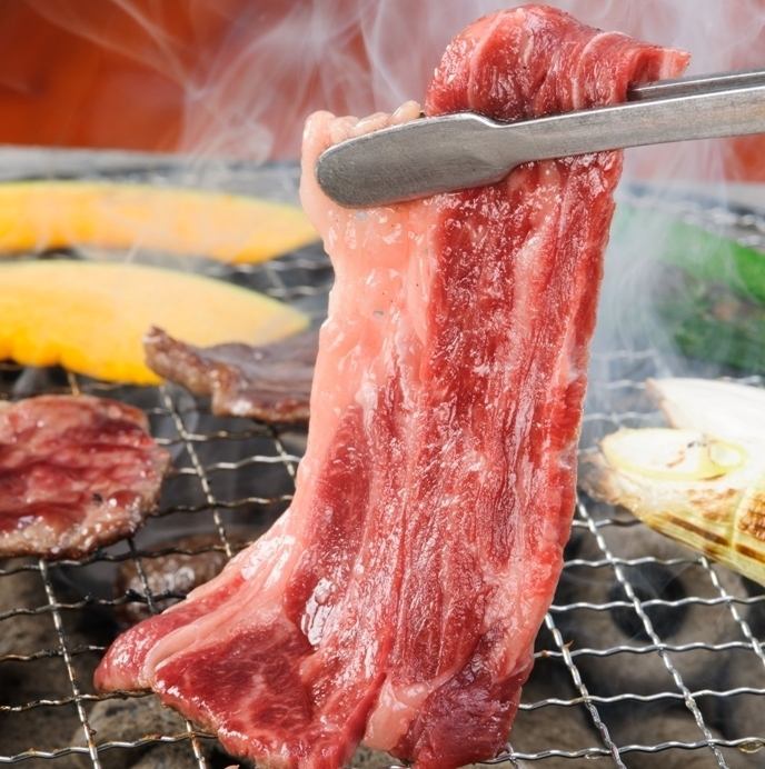 安安自慢のカルビはリーズナブル！その他お肉もお手頃価格！