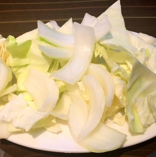 For now, vegetable set (onions, cabbage)
