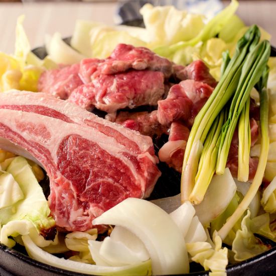 北海道といえば！上質で希少な生ラムジンギスカンを宴会で！