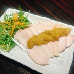 【岩手】自家製鶏ハム ~ピーマン味噌マヨ~