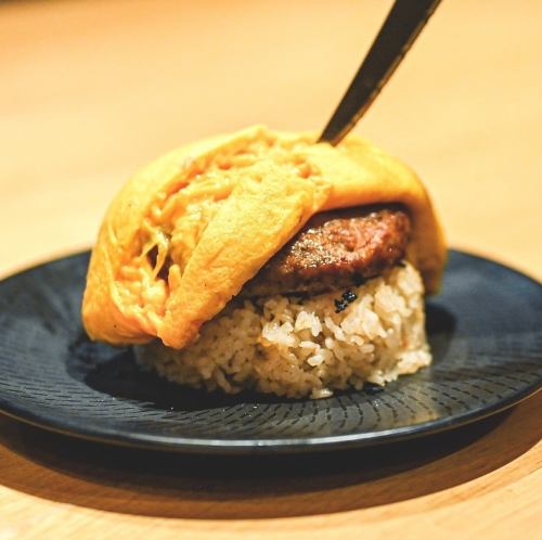 特製オムライスハンバーグ