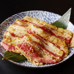 《1》Yakiniku nodogoshi ribs made exclusively for Hokkaido rice (1 serving)