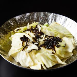 Salted kelp cabbage