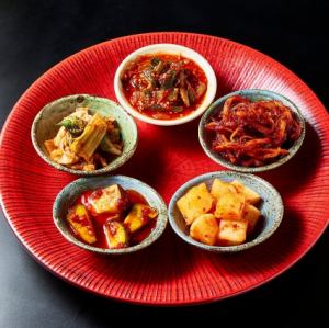 本日のキムチ盛り合わせ 3種盛り