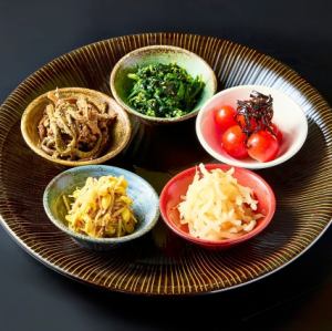本日のナムル盛り合わせ 3種盛り