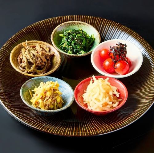 本日のナムル盛り合わせ 3種盛り