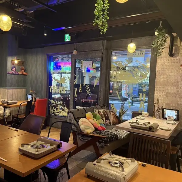 Semi-private rooms with partitions created by lowering bamboo blinds! We have sofa seating and table seating, so please relax in your preferred spot! Kawaguchi / Samgyeopsal / Cheese Dakgalbi / Korean Food / Lunch / Girls' Night Out / All-you-can-eat / Yakiniku / Horse Sashimi