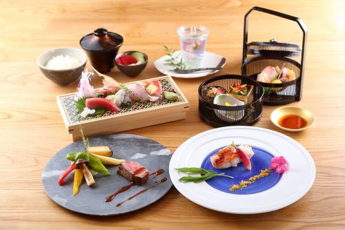 Japanese-Western fusion course <8 dishes>