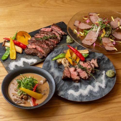 梶屋牛の特選料理！