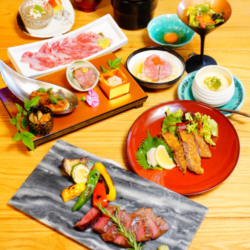 梶屋牛のフルコース