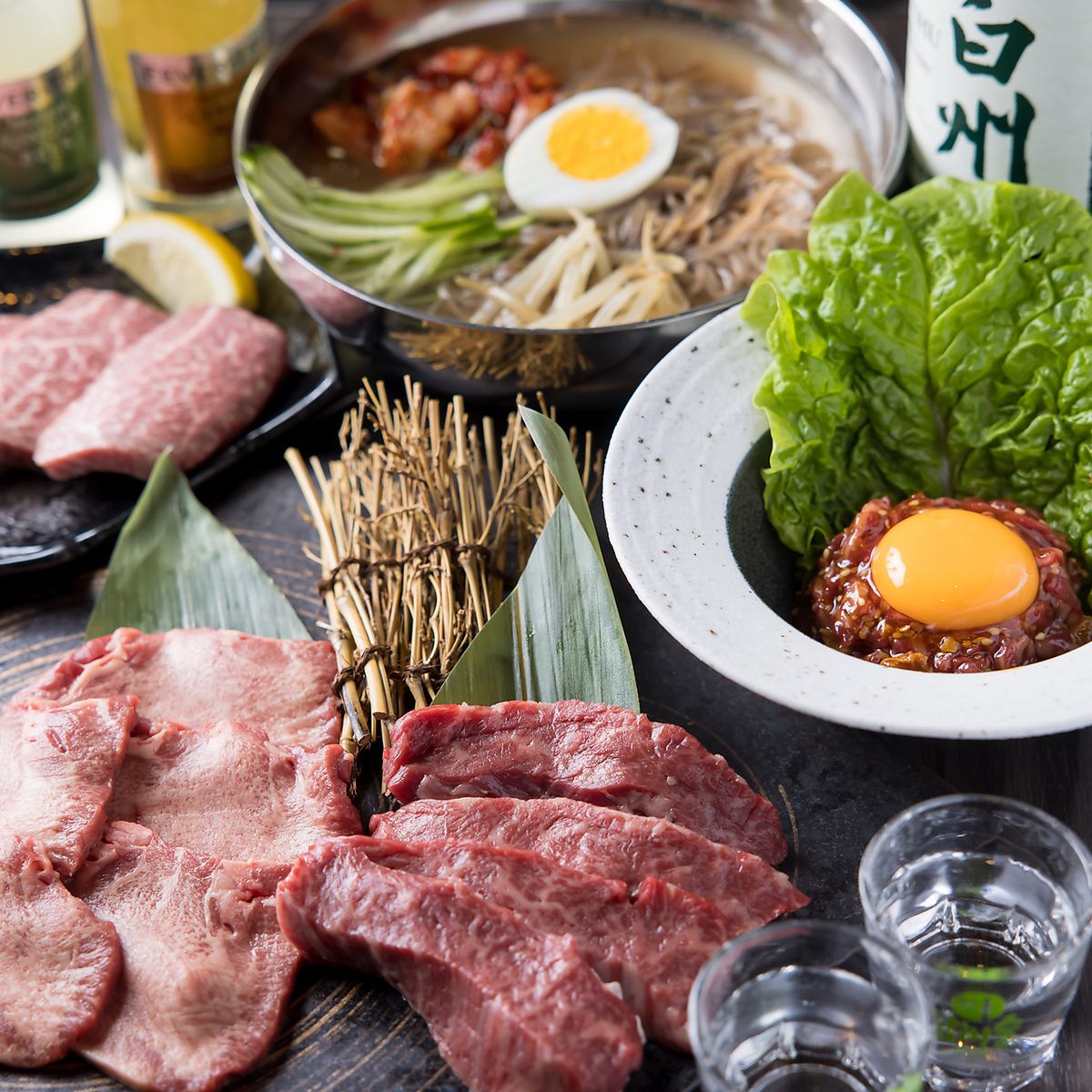 光明池駅で炭火使った焼肉やサムギョプサルなど本格韓国料理が味わえる名店