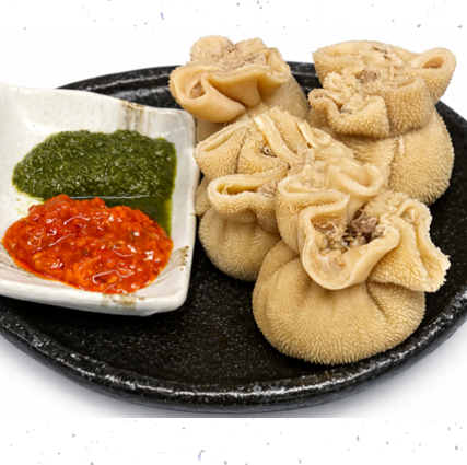 羊の胃袋包み 肉詰め(原味仕上げ・4個)